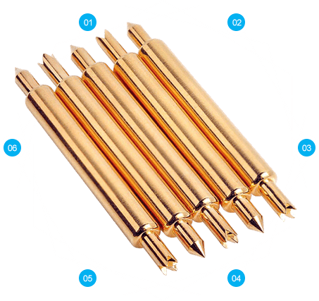 華榮華雙頭探針、高頻測試彈簧探針、pogopin探針、層層嚴格質檢，保證產品零缺陷